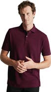 Charles Tyrwhitt Short Sleeve Cotton Stretch Smart Pique Polo