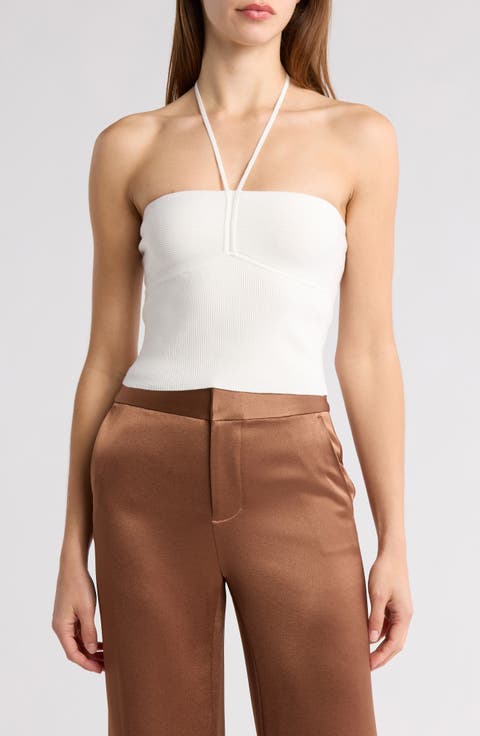 Linnie Ruched Halter Top