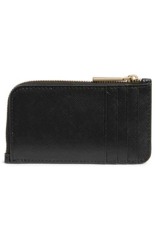 Kate Spade New York Madison Saffiano Leather Card Case In Black