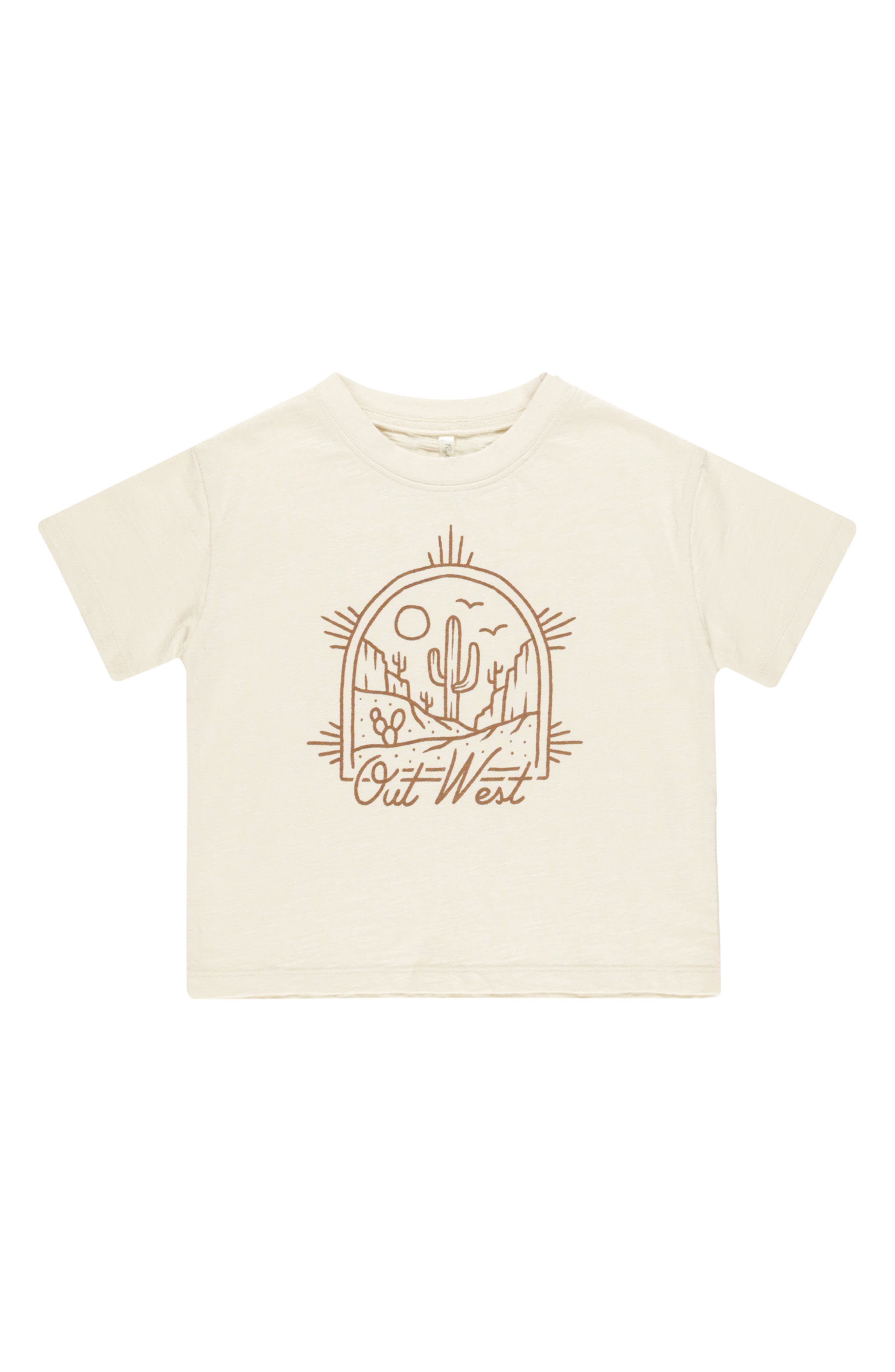 Rylee + Cru Relaxed Cotton Graphic T-Shirt