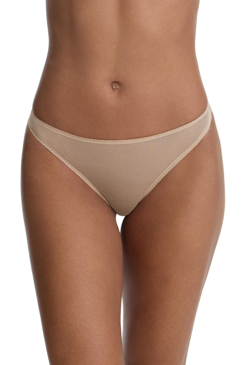 Jolie Sheer Lace Thong, Main, color, Nylon