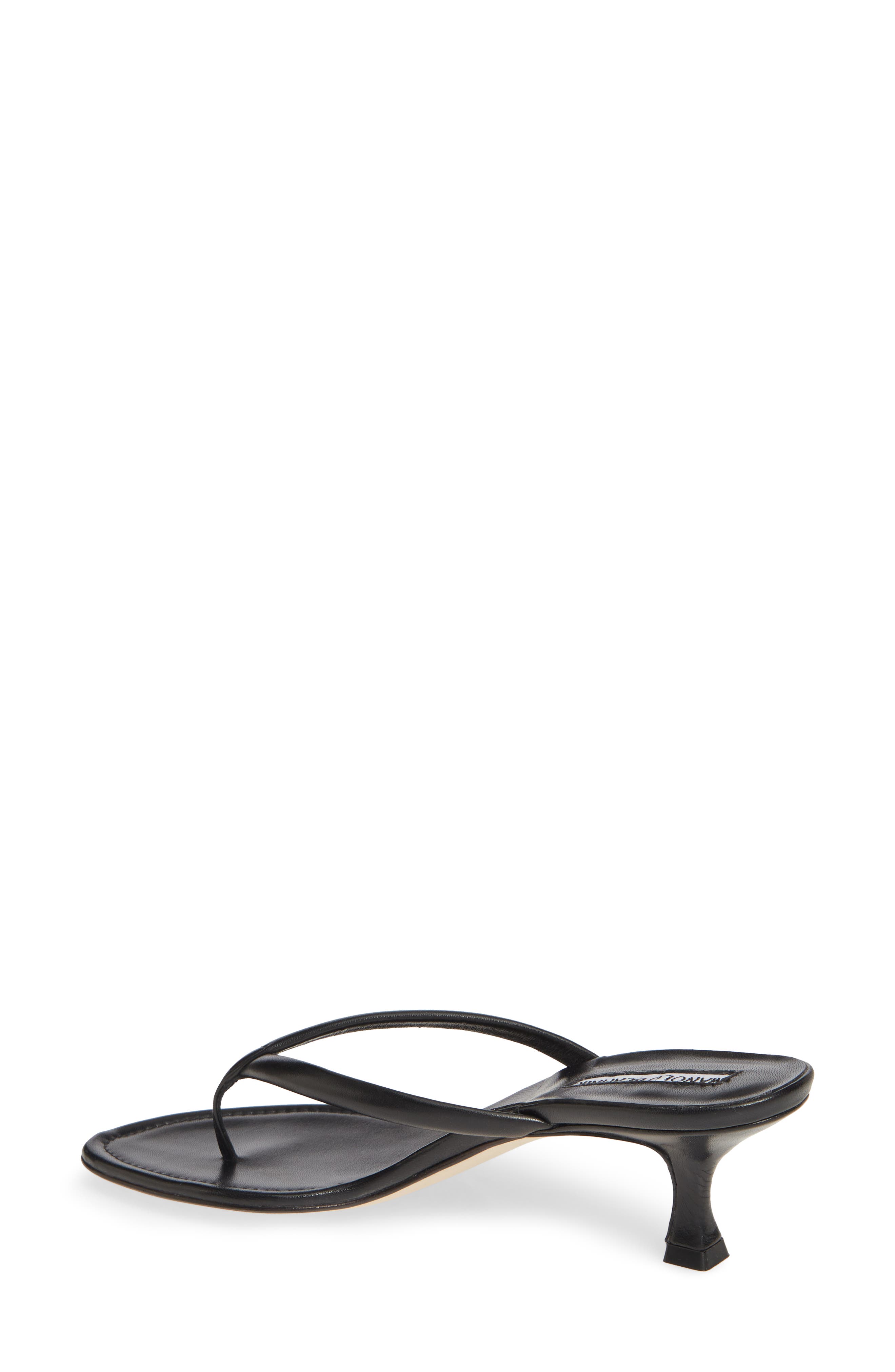 Manolo Blahnik Manolo Blanik Paterno Thong Sandal, Alternate, color, 