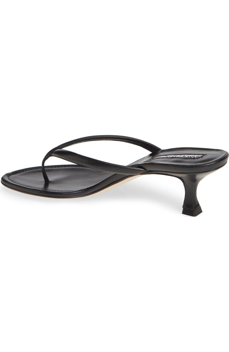 Manolo Blahnik Manolo Blanik Paterno Thong Sandal, Alternate, color,