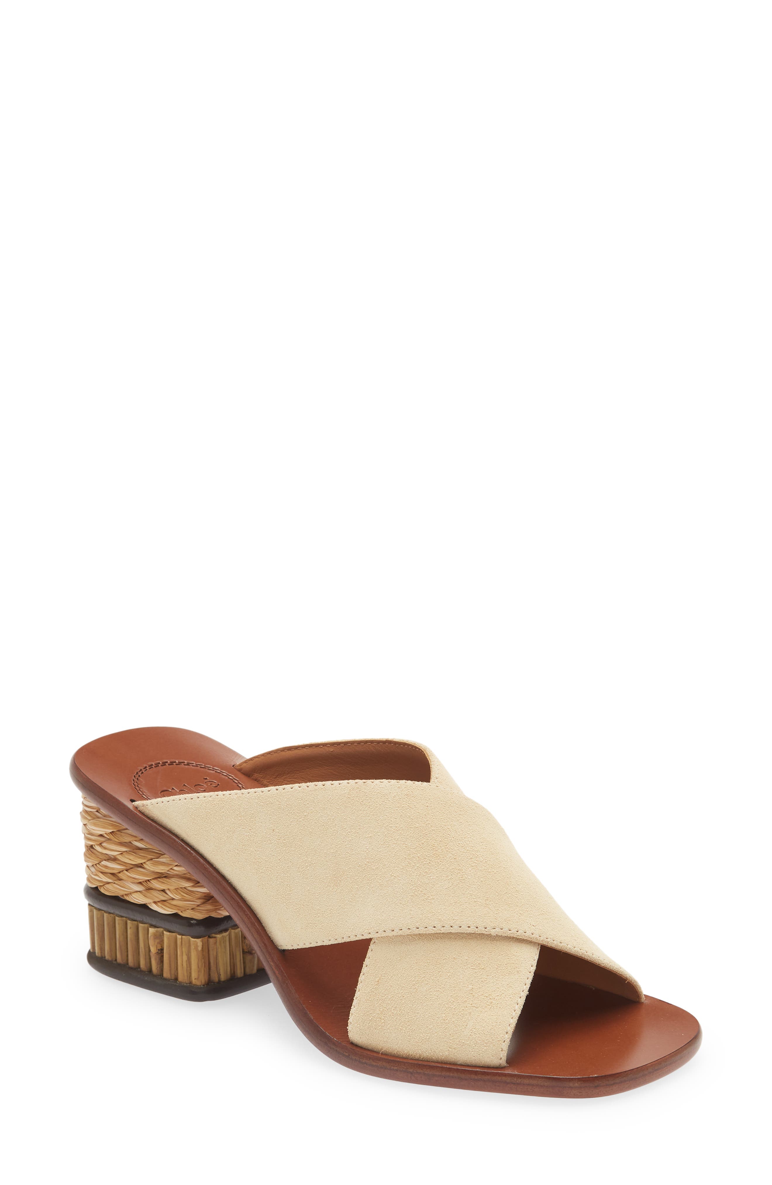 Chloé Laia Slide Sandal, Main, color, 