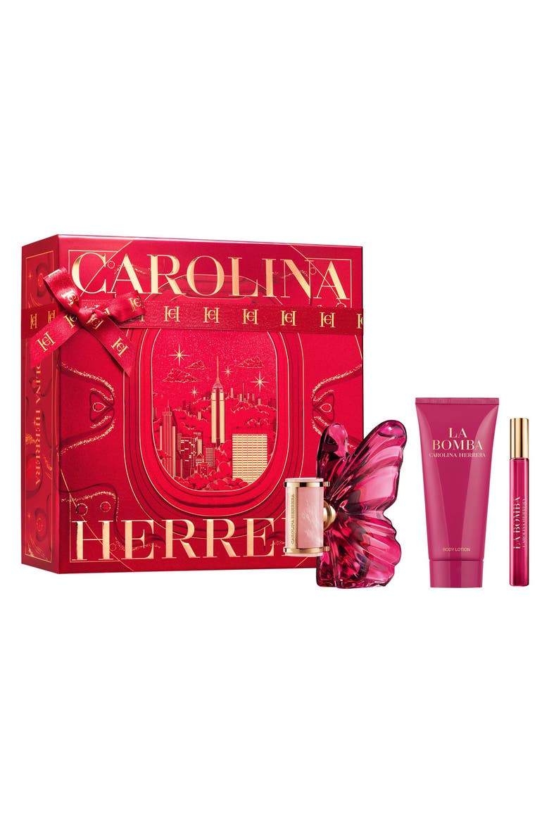 La Bomba Eau de Parfum 3-Piece Holiday Gift Set, Main, color, NO COLOR