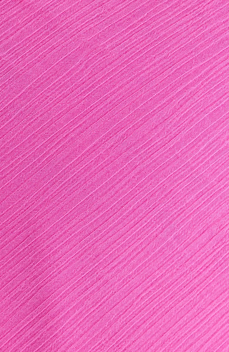 Damson Madder Moxie Ruffle Asymmetric Midi Dress, Alternate, color, Fushia