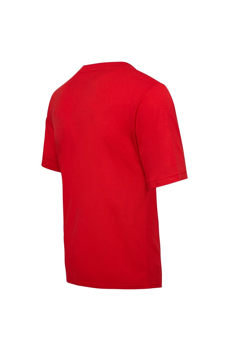 College Concepts Men's College Concepts Red/Black Atlanta Hawks Arctic T-Shirt & Pajama Pants Sleep Set, Alternate, color, Red