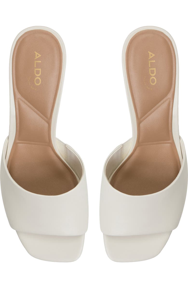 ALDO Fiala Wedge Sandal, Alternate, color, White
