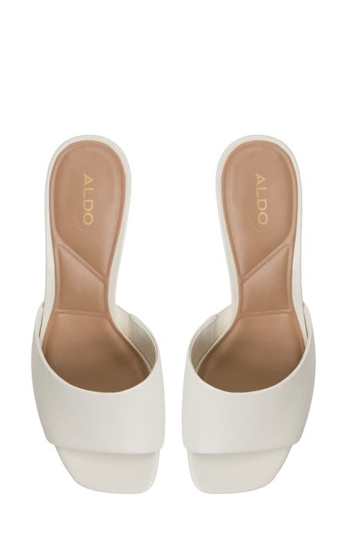 Aldo Fiala Wedge Sandal In White