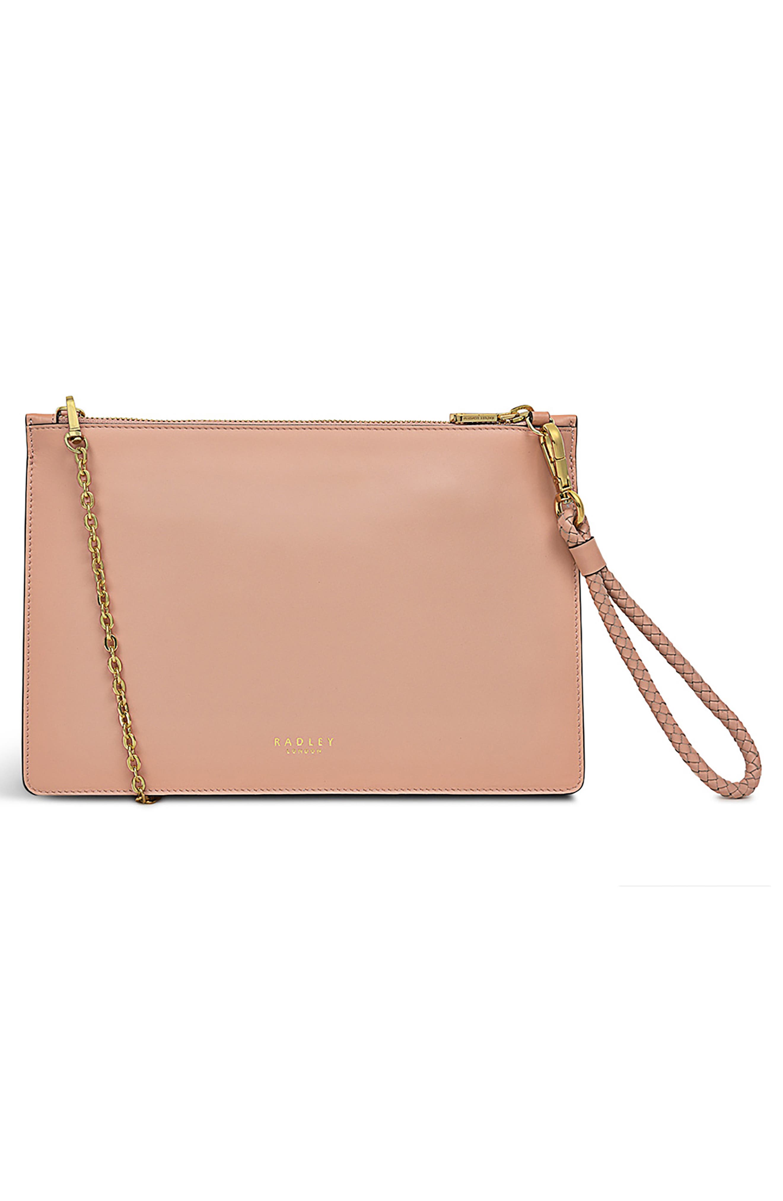 Radley Kentucky Derby Zip Pouch, Alternate, color, Dusty Rose