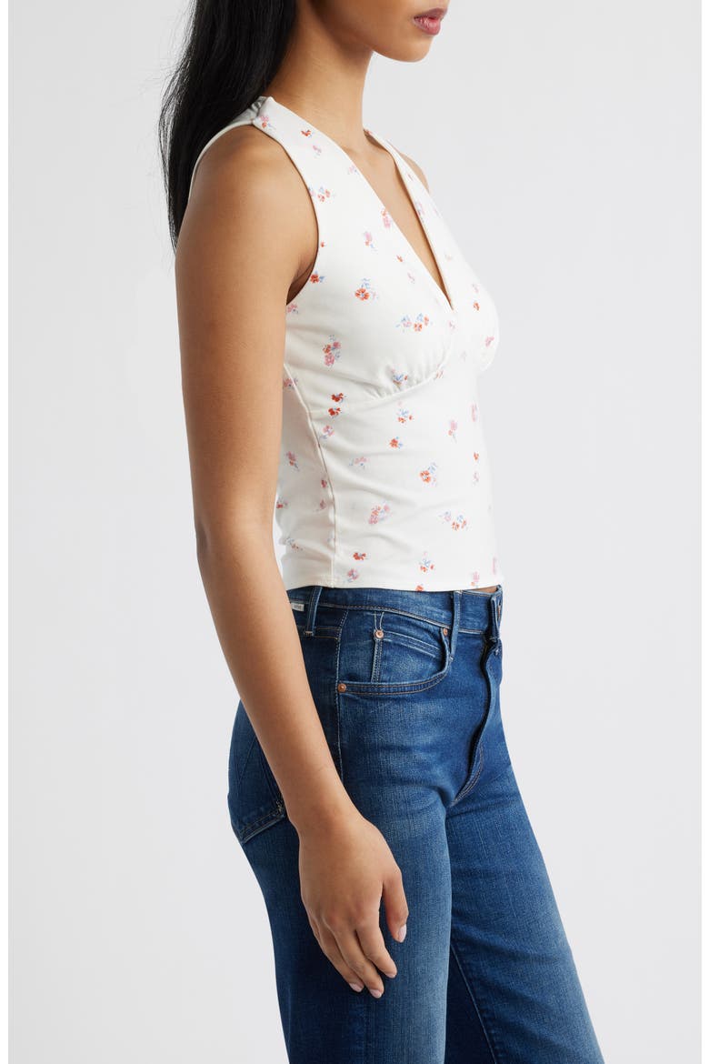 Bowie V-Neck Tank, Alternate, color, CUTIE