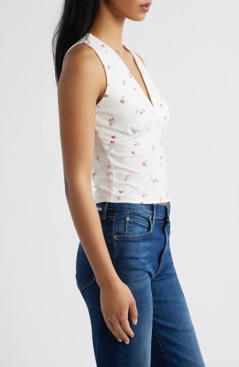 Reformation Bowie V-Neck Tank, Alternate, color, Cutie