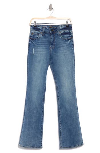 Kut From The Kloth Nicole Bootcut Jeans In Aloe Perryi
