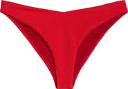 Beach Riot Vanessa High Cut Bikini Bottoms