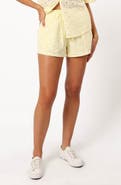 Petal & Pup Dazie Eyelet Drawstring Shorts