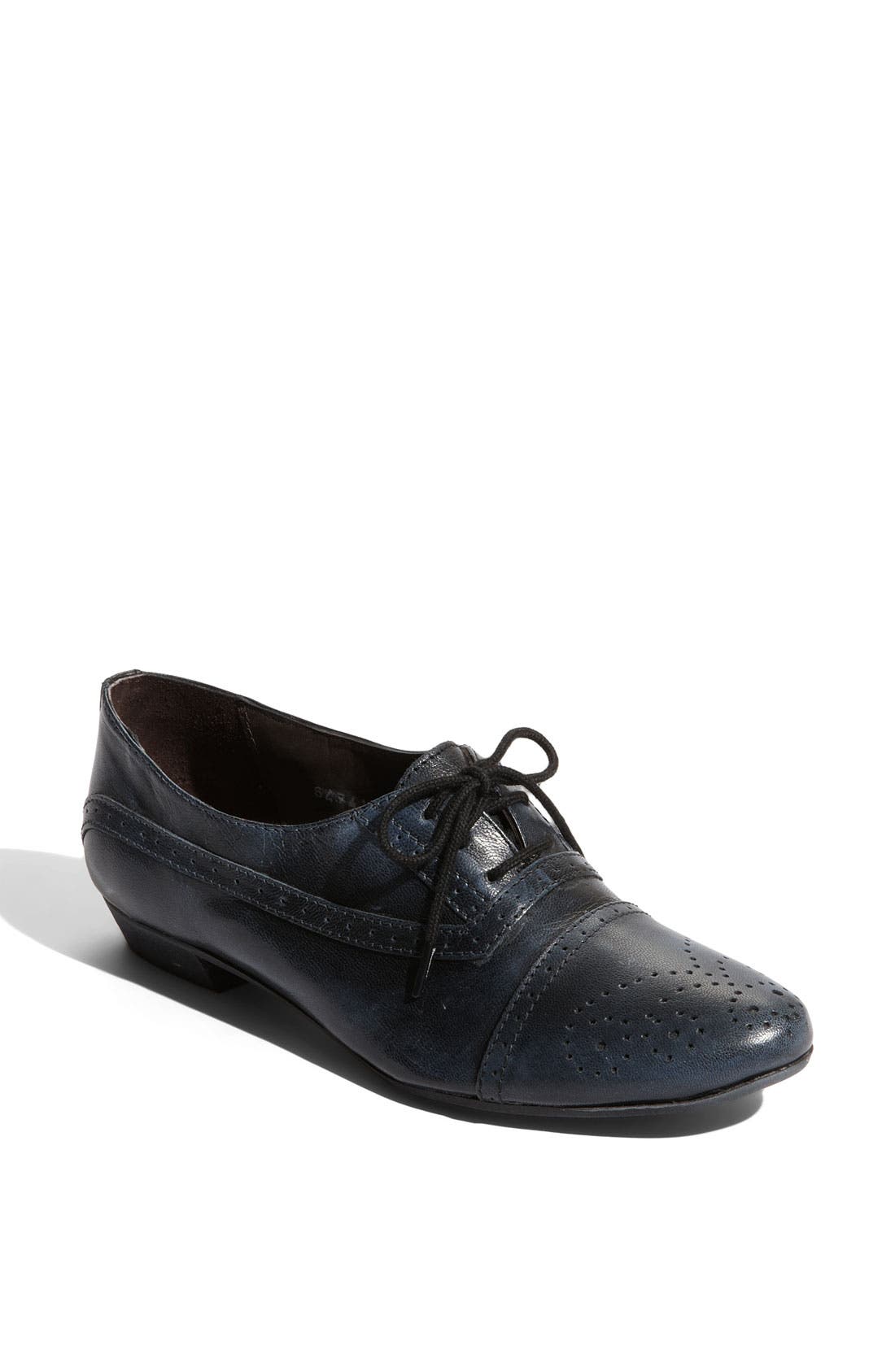 Bronx 'Heather Bee' Oxford, Main, color, BLACK