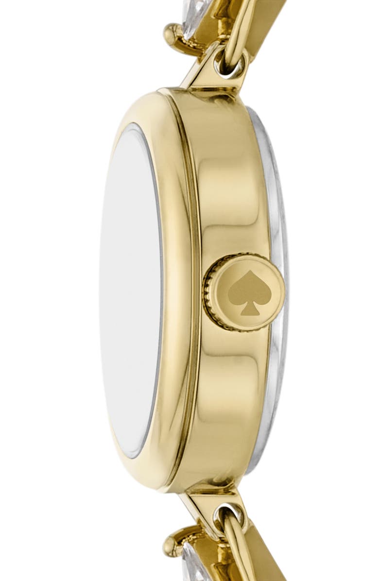 Kate Spade New York monroe martini bangle watch, 20mm, Alternate, color, Gold