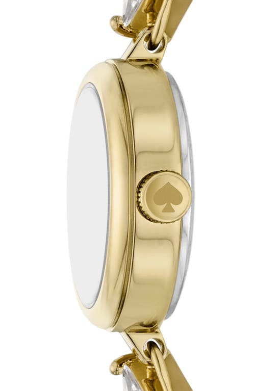 Shop Kate Spade New York Monroe Martini Bangle Watch, 20mm In Gold