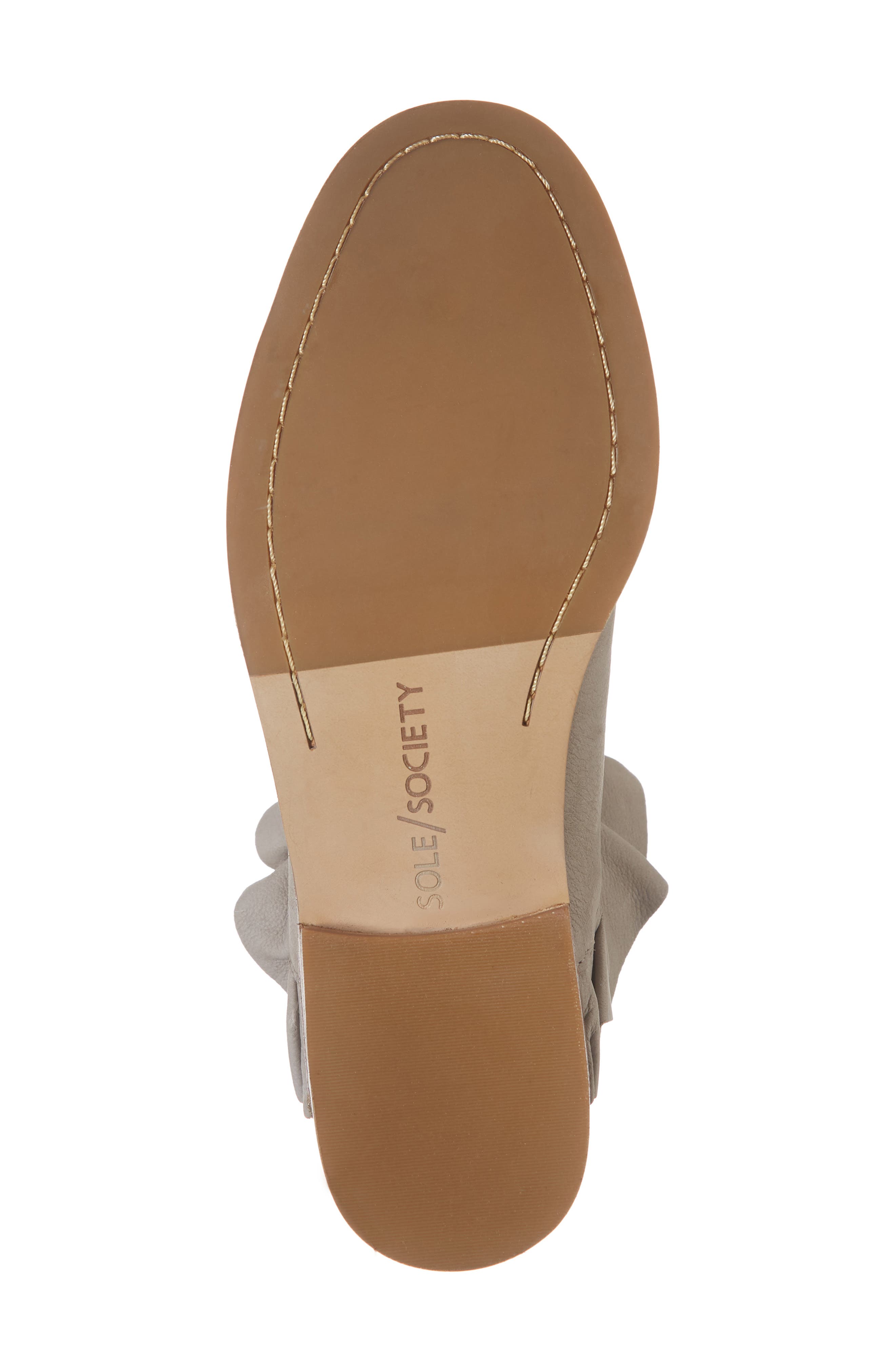 Sole Society Brinya Ruffle Bootie, Alternate, color, 