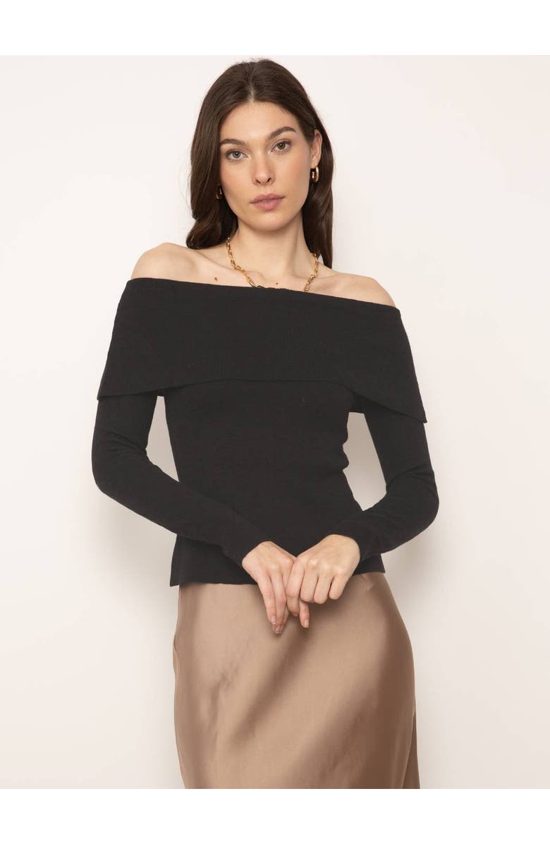 Central Park West Nova Off the Shoulder Top, Main, color, 