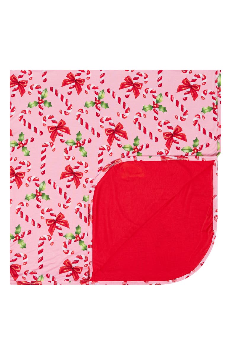 Posh Peanut Helen Candy Cane Patoo Reversible Blanket, Main, color, 
