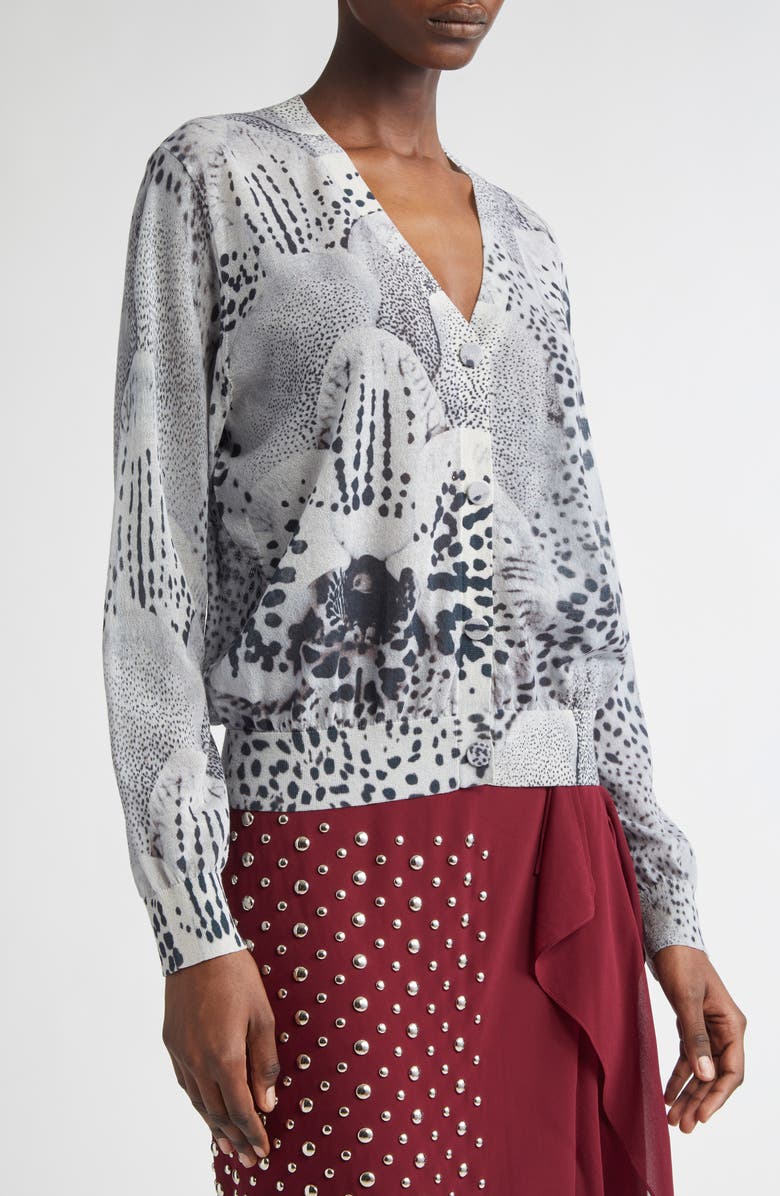 Dries Van Noten Talita Cotton Blend Cardigan, Alternate, color, 