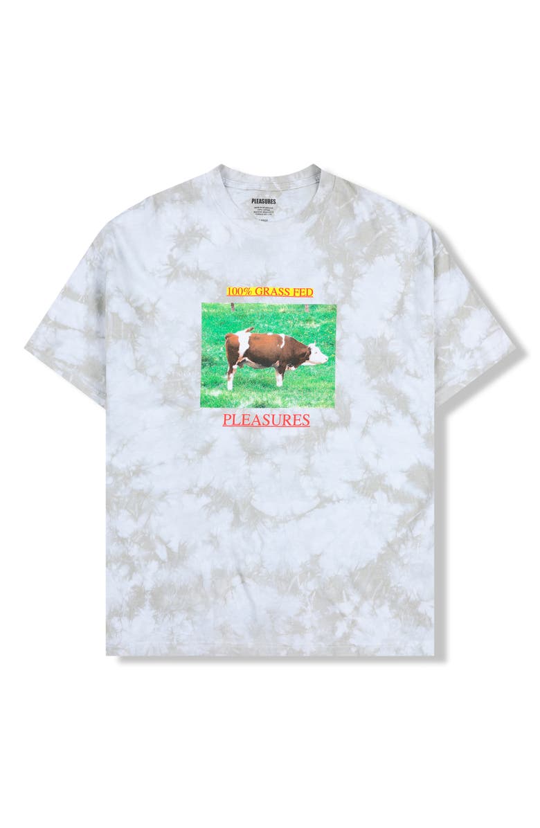 PLEASURES Grass Fed Graphic T-Shirt, Alternate, color, 