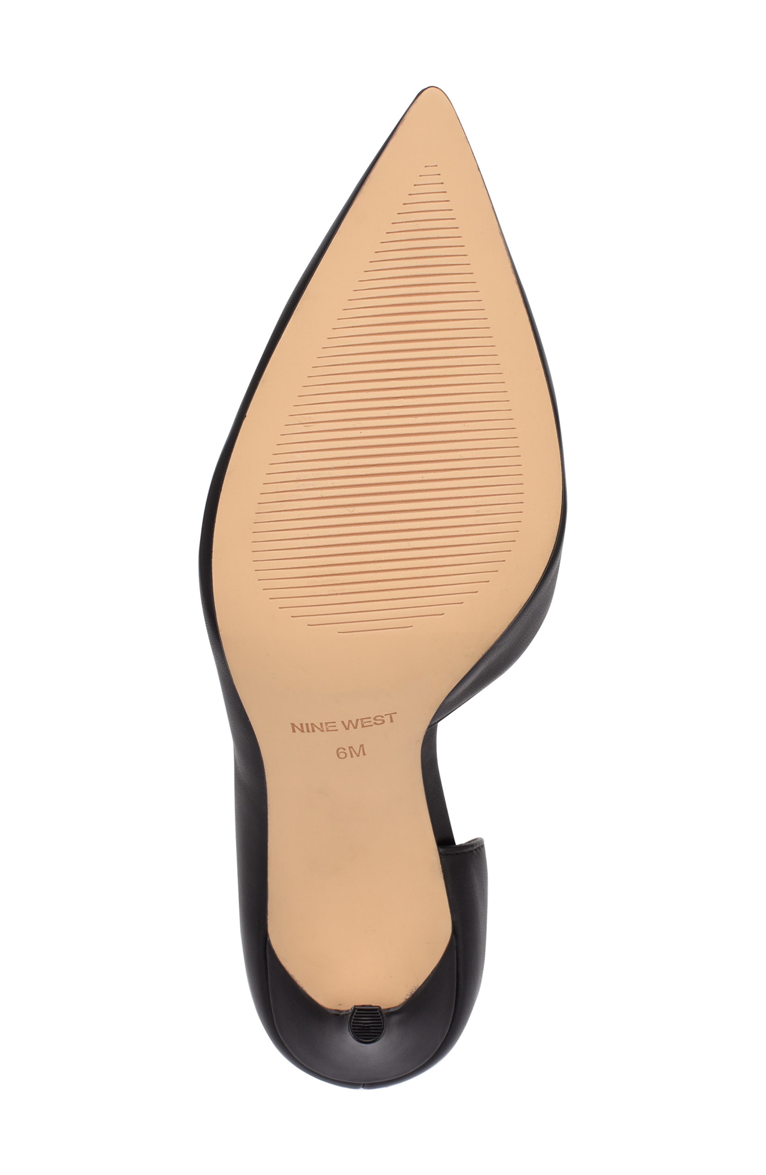 Folowe Half d'Orsay Pump, Alternate, color, BLACK 004
