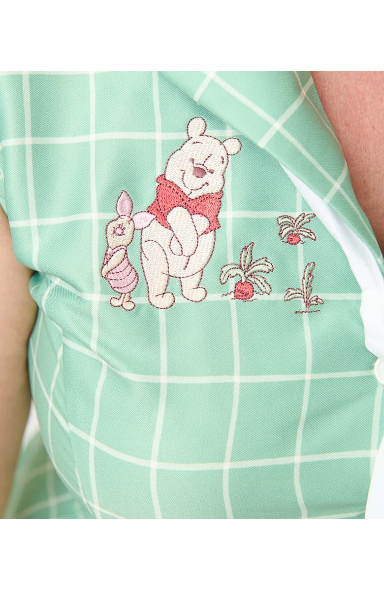 Unique Vintage Plus Size 1950s Edith Swing Dress, Alternate, color, Mint Plaid