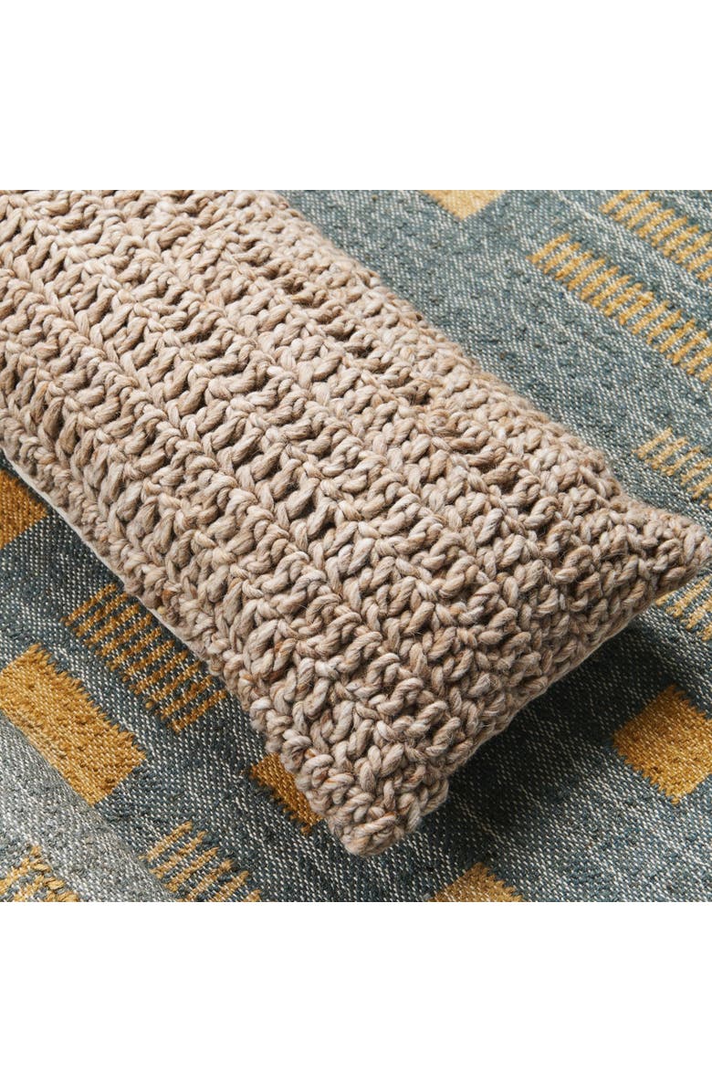 Studio Variously Cider Textured Neutral Brown Pillow - Cover Only, Alternate, color, Brown/Red