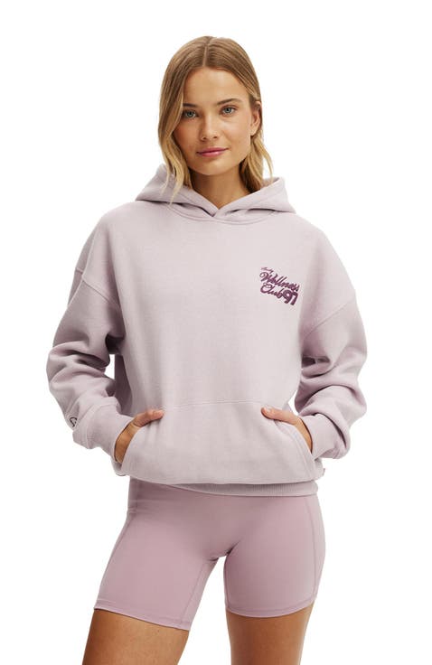 Women's Active Plush Premium Graphic Hoodie