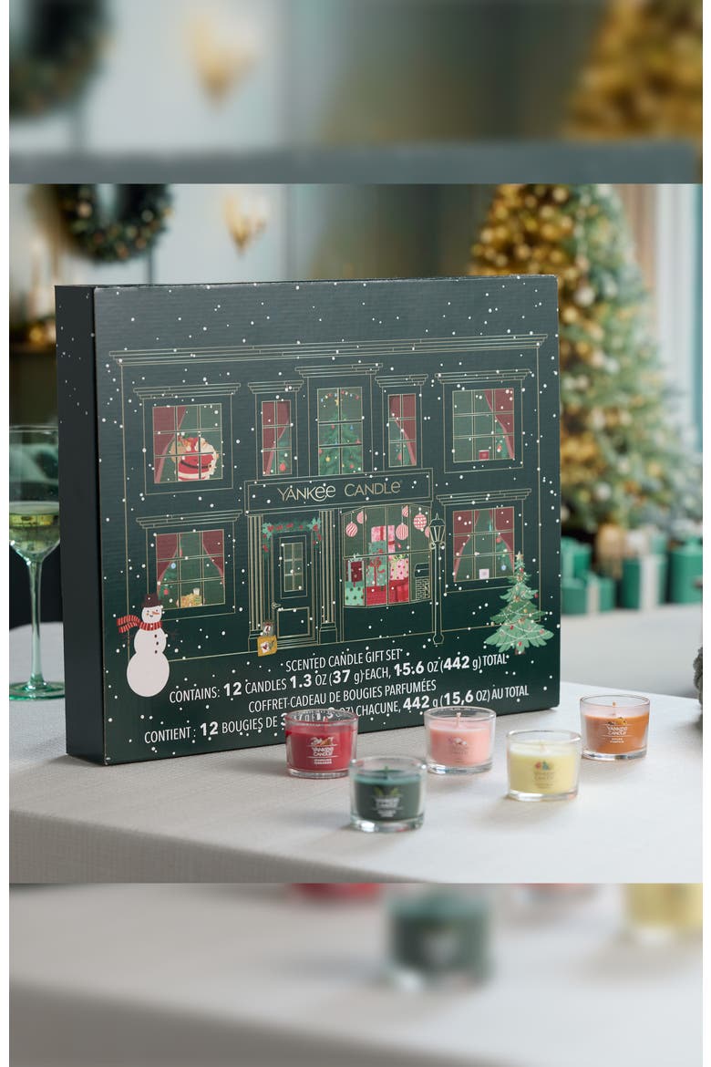 Signature Votive Mini Candle Jars - 12 Days of Christmas Candle Advent Calendar 2026, Alternate, color, Multi