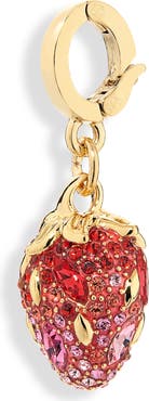 Swarovski Idyllia Crystal Strawberry Charm