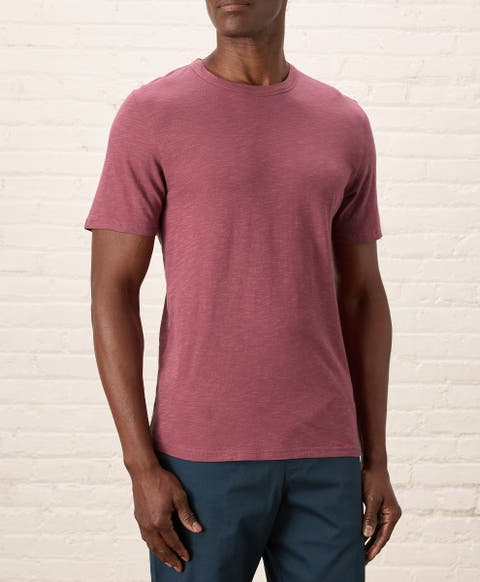 Organic Cotton Featherweight Slub Crew Tee