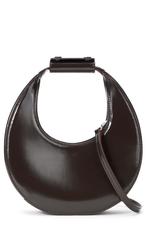 Mini Moon Leather Bag