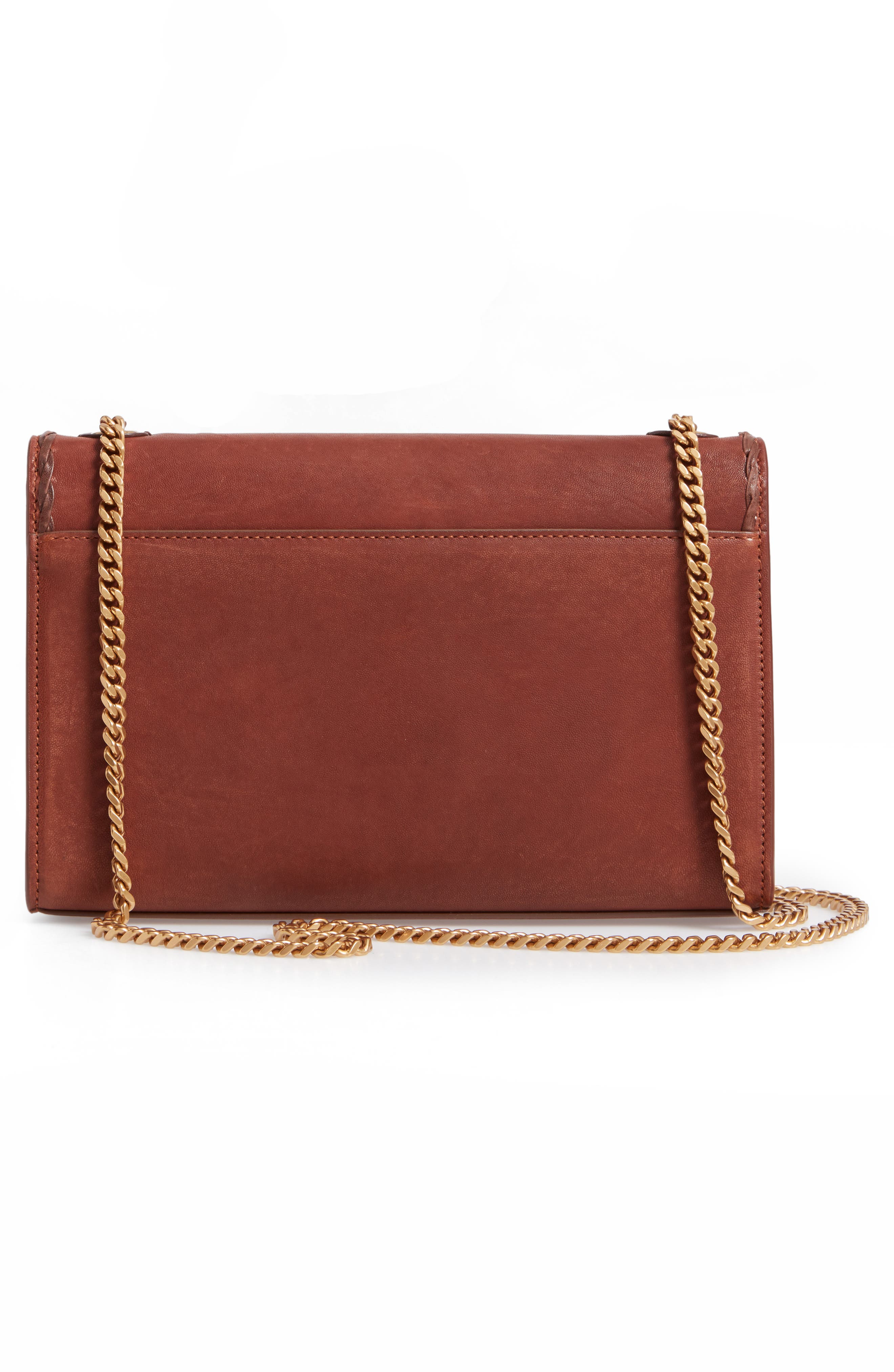 Saint Laurent Medium Kate Studded Leather Crossbody Bag, Alternate, color, 