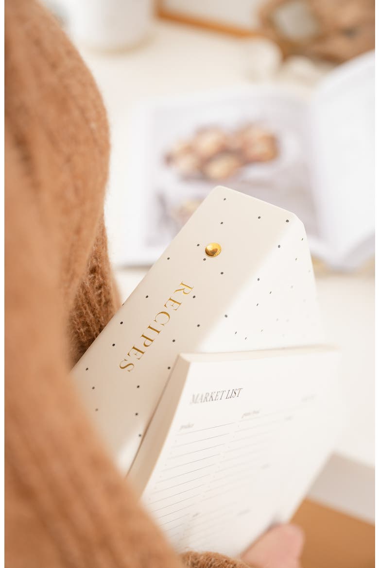 Recipe Binder, Alternate, color, WHITE
