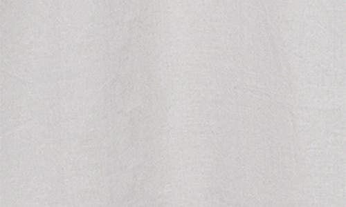 Mango Pintuck Accent Short Sleeve Cotton Nightshirt In Gray