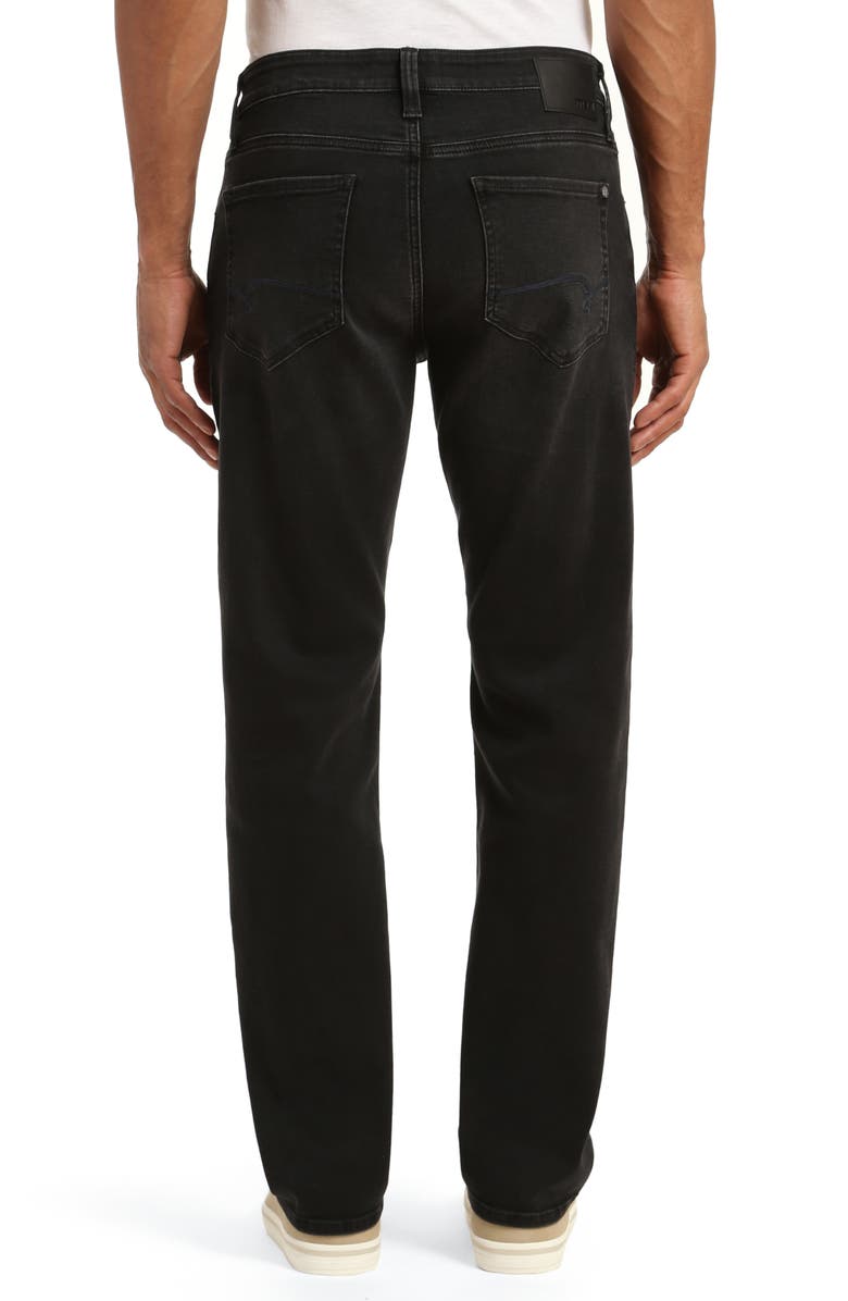 Mavi Jeans Zach Straight Leg Jeans, Alternate, color, Smoke Williamsburg