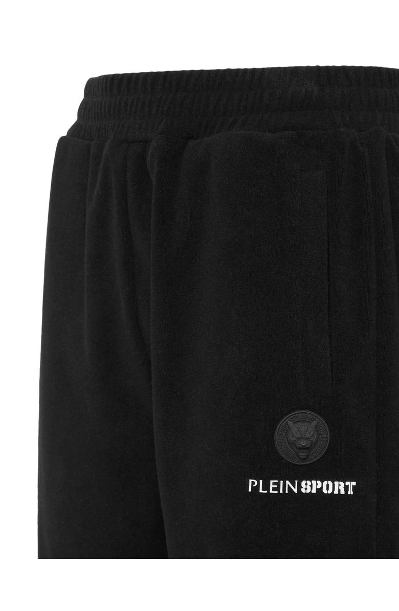 PLEIN SPORT Sponge Jogging Shorts, Alternate, color, Black