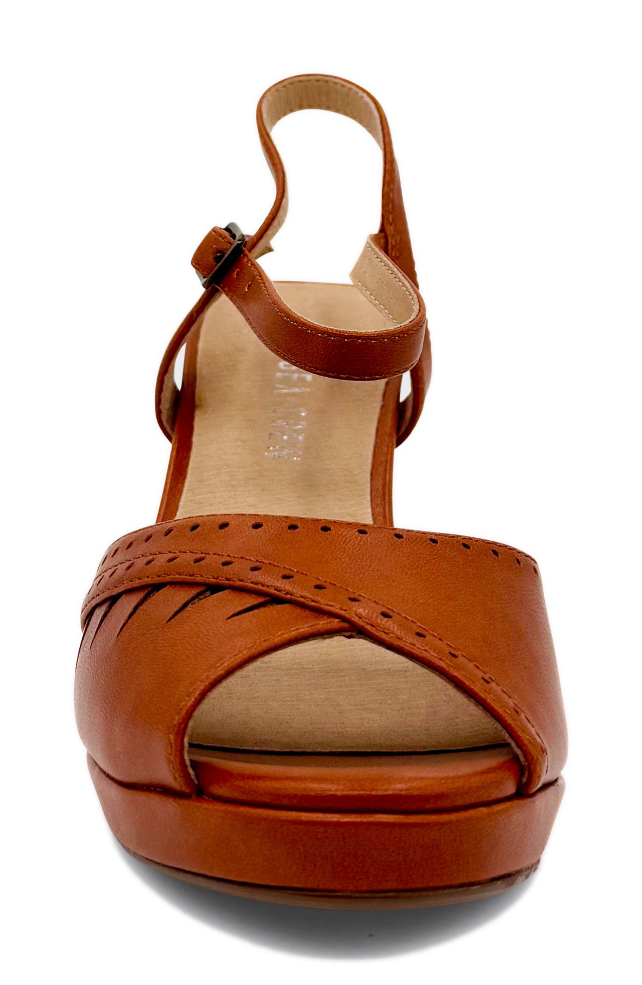 CHELSEA CREW Aria Ankle Strap Sandal, Alternate, color, Rust