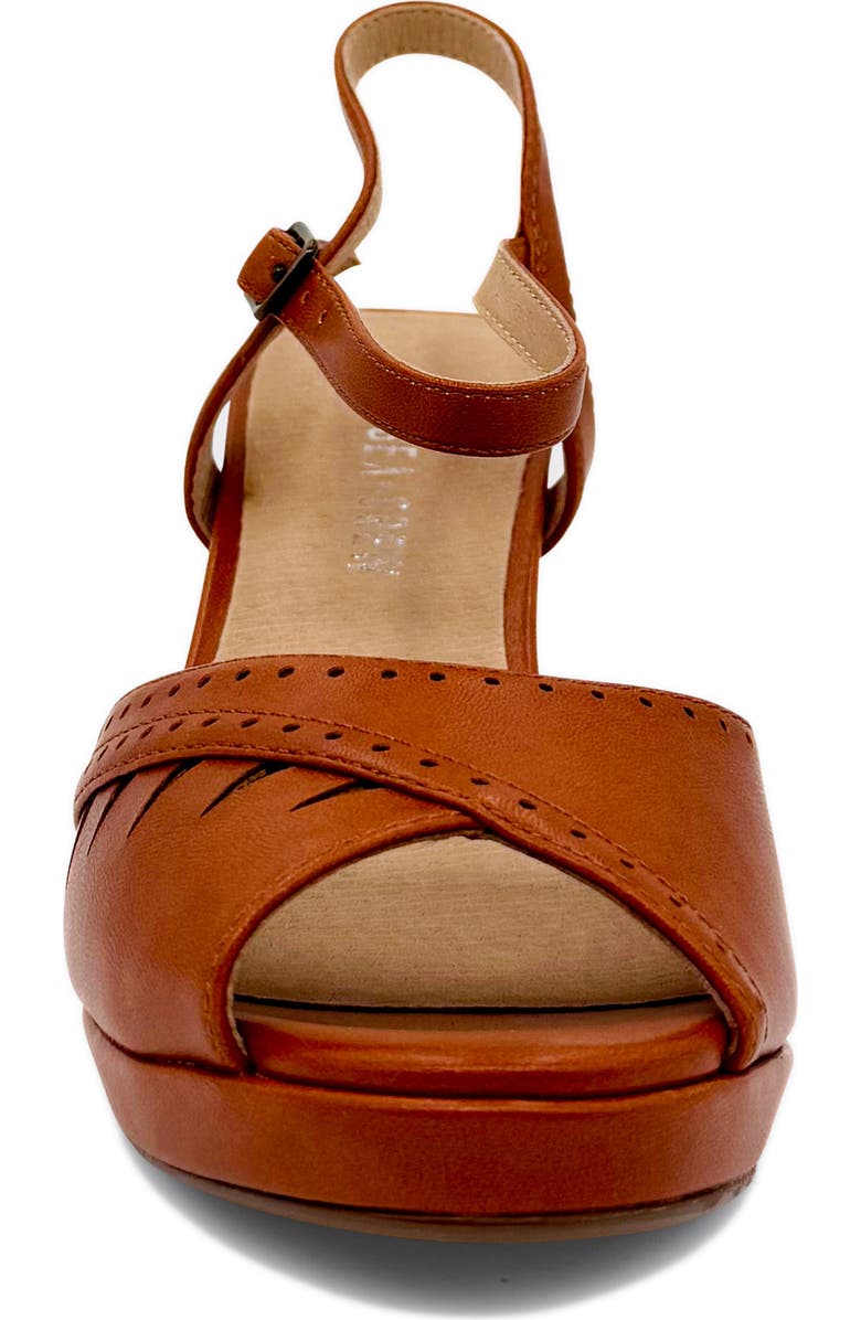 CHELSEA CREW Aria Ankle Strap Sandal, Alternate, color, Rust