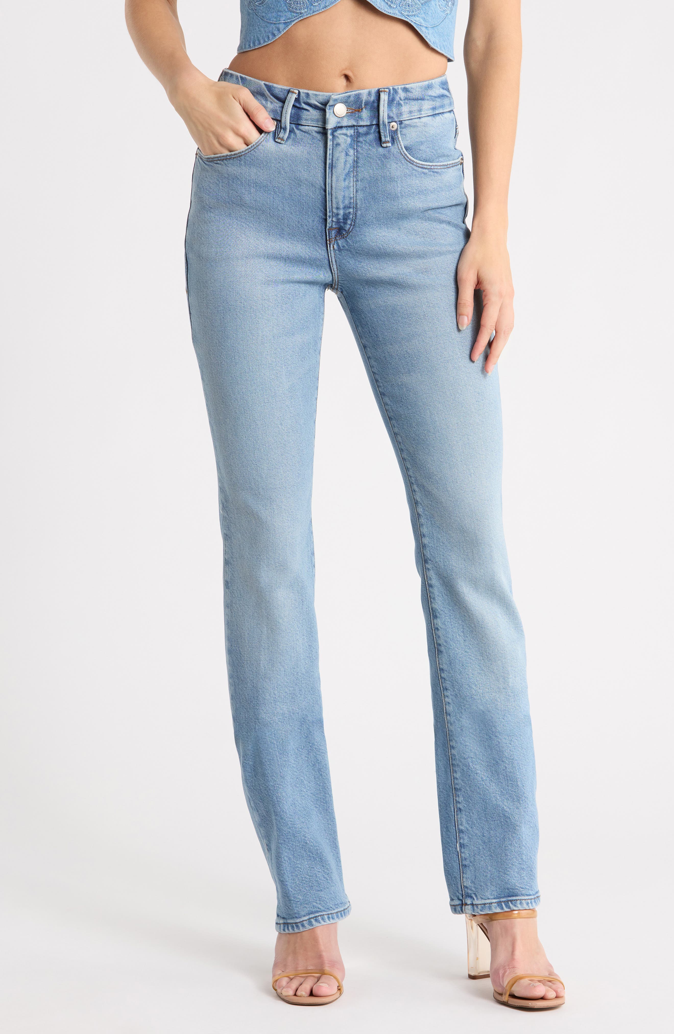 Soft-Tech Good Legs Straight Leg Jeans