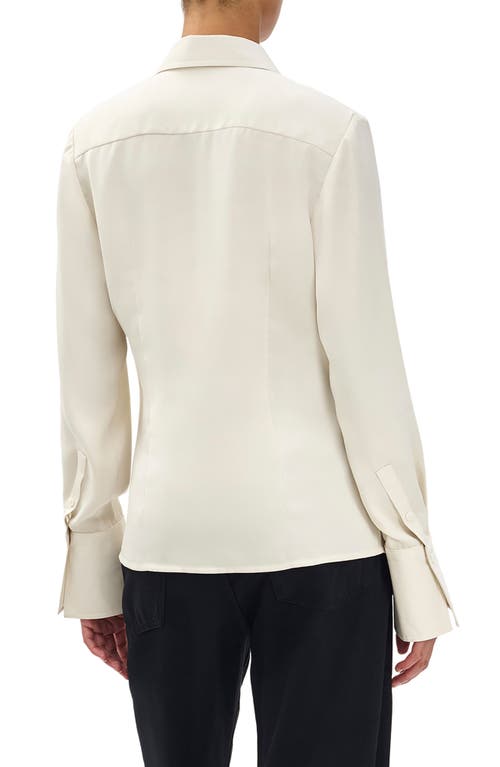 Rag & Bone Venus Popover Blouse Ivory In White
