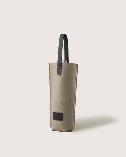 Graf & Lantz Graf Lantz Hana Merino Wool Bottle Bag In Brown