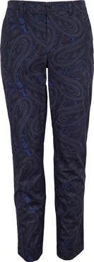 Lords of Harlech Charles Stretch Twill Flat Front Pant