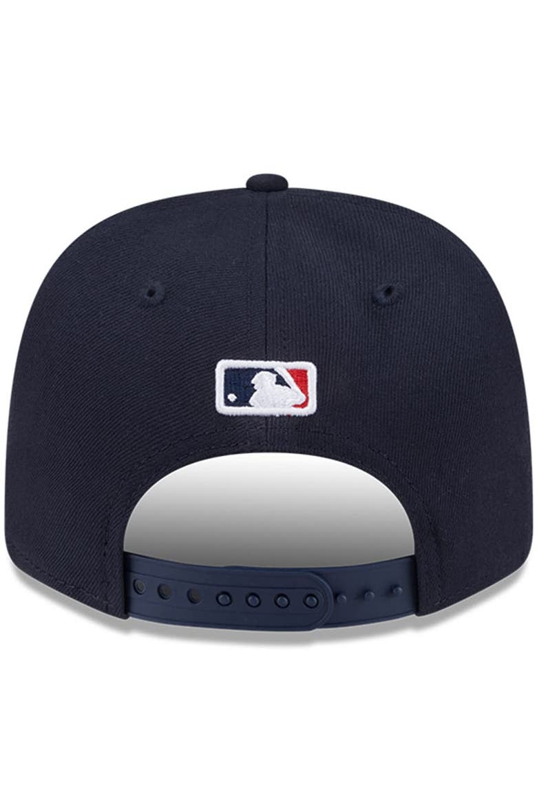Men's New Era  Navy Boston Red Sox Player Replica 9SEVENTY Adjustable Hat, Alternate, color, Navy