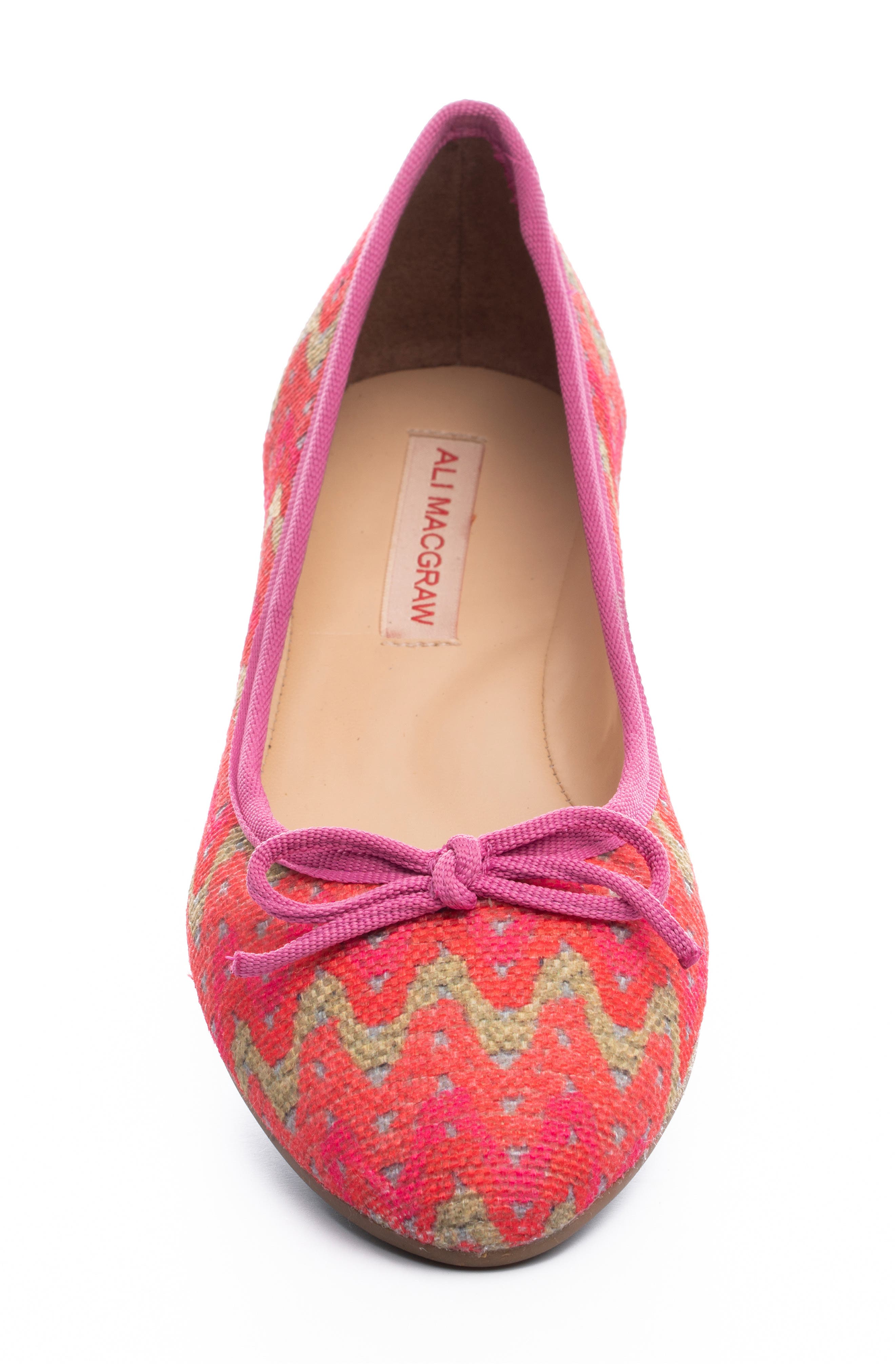 ALI MACGRAW Cheery Houndstooth Flat, Alternate, color, 