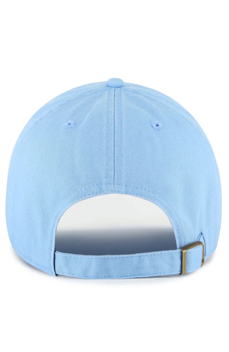 '47 Men's '47  Light Blue Tennessee Titans Primary Logo Clean Up Adjustable Hat, Alternate, color, Light Blue