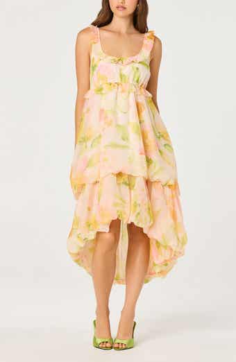 Serenidy Floral High-Low Dress